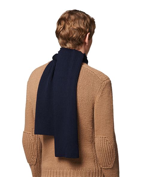 mens prada scarves|Prada wool scarf.